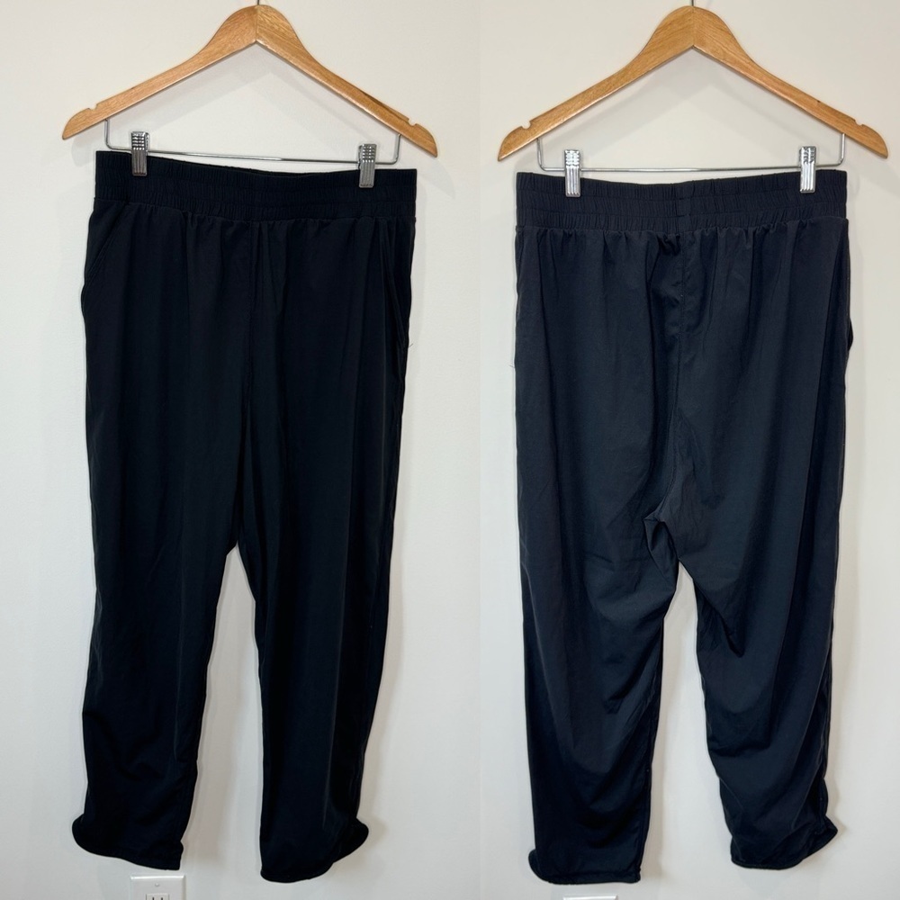 Mono B Black Women’s Joggers with Pockets (XL)